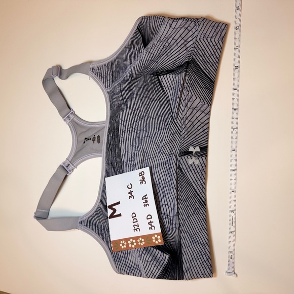 Under Armour Sports Bra Collection - Black, Green, Gray, Pink - Picture 11 of 15